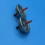 Lighter refill valve for aerosol spray cans assembly