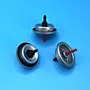 Lighter refill valve for aerosol spray cans assembly